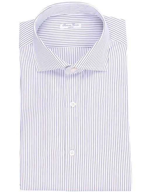 camicia di cotone a righe SARTORIA CAMPO | R406-B43005